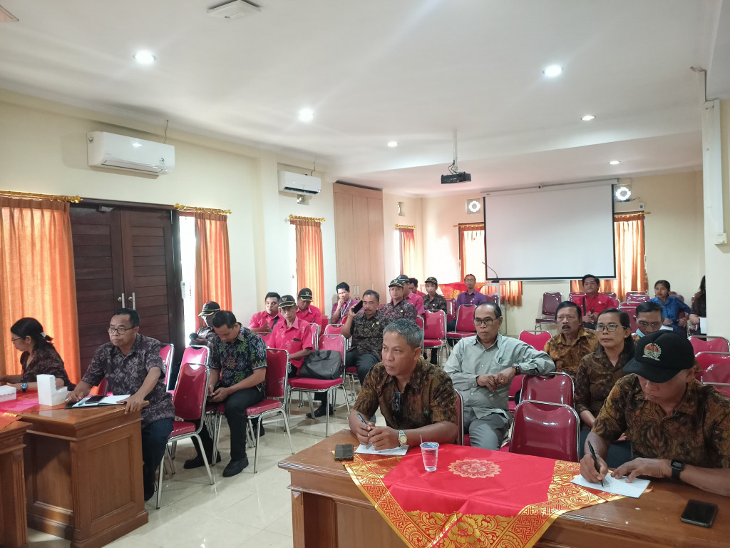 Rapat Koordinasi Perubahan Peraturan Desa tentang Rencana Pembangunan Jangka Menengah Desa